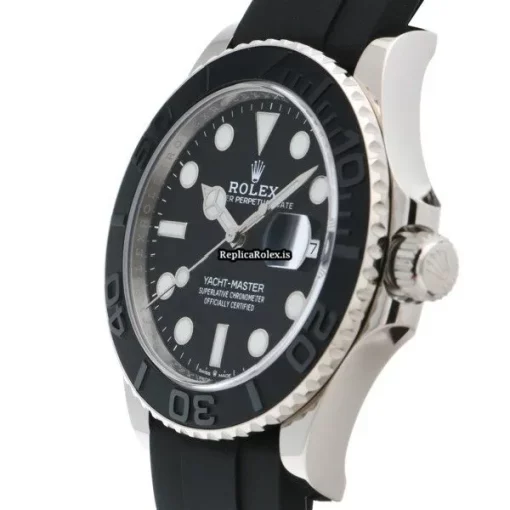 Wholesale Fake Rolex Yacht-master 42 226659 Caliber 3235 Automatic Movement 42mm White Gold Case Watch - Image 2