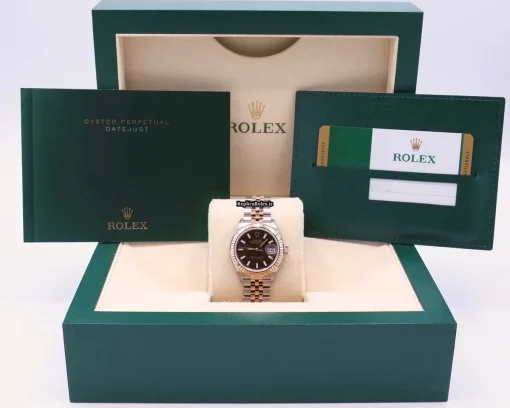 Wholesale Copy Rolex Lady-datejust 279171 Automatic Movement 28mm Gold/steel Case Womens Watch - Image 2