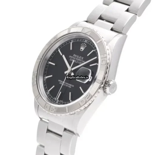 Wholesale Replica Rolex Datejust Turn-o-graph 16264 Caliber 3135 Automatic Movement 36mm Steel Case Watch - Image 2