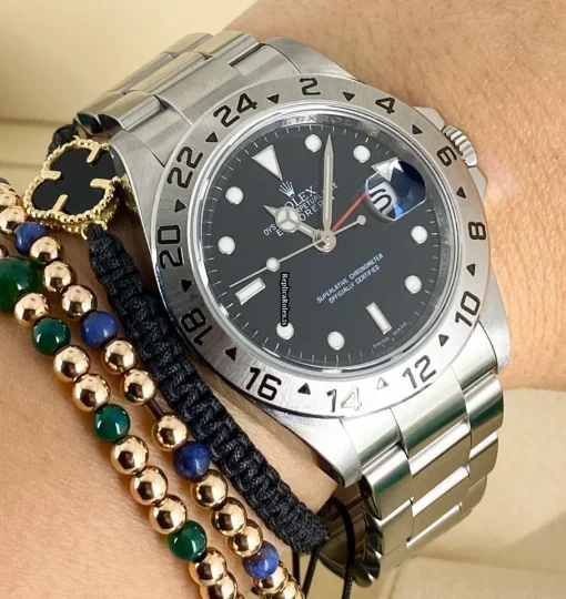 Cool Replica Rolex Explorer II 16570 Caliber 3185 Automatic Movement 40mm Steel Case Mens/unisex Watch