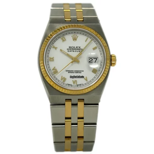 Amazing Fake Rolex Datejust Oysterquartz 17013 Quartz Movement 36mm Steel Case Mens/unisex Watch - Image 2