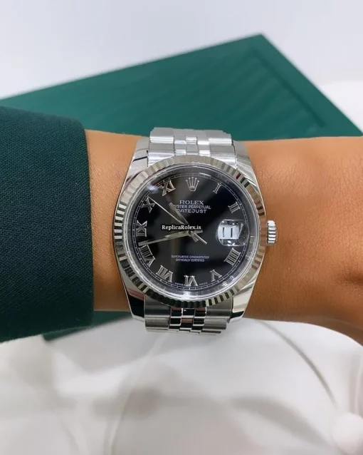 Reliable Replica Rolex Datejust 116234 Caliber 3135 Automatic Movement 36mm Steel Case Mens/unisex Watch - Image 7