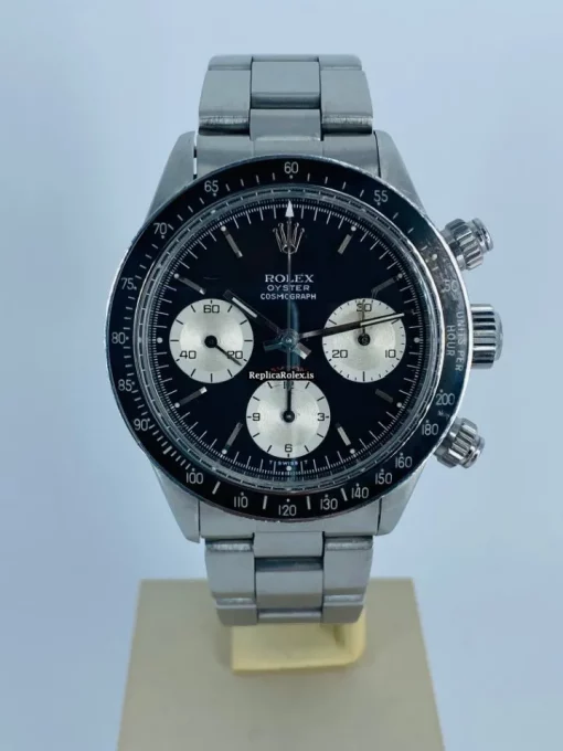 Beautiful Copies Rolex Daytona 6263 Valjoux Caliber 727 Manual Winding Movement 37mm Steel Case Mens/unisex Watch