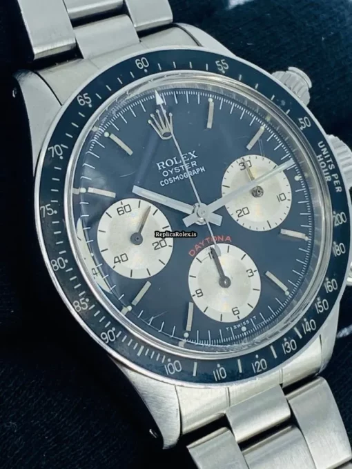 Beautiful Copies Rolex Daytona 6263 Valjoux Caliber 727 Manual Winding Movement 37mm Steel Case Mens/unisex Watch - Image 5