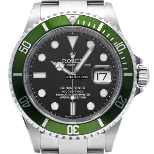 Neat Replica Rolex Submariner Date 16610lv Caliber 3135 Automatic Movement 40mm Steel Case Watch - Image 6