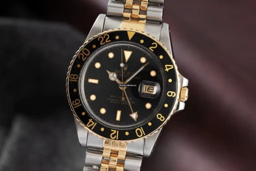 Stylish Fake Rolex Gmt-master 16753 Caliber 3075 Automatic Movement 40mm Gold/steel Case Mens/unisex Watch