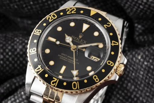 Stylish Fake Rolex Gmt-master 16753 Caliber 3075 Automatic Movement 40mm Gold/steel Case Mens/unisex Watch - Image 4