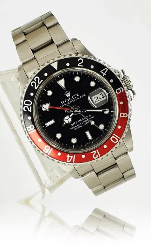 Superior Knockoff Rolex Gmt-master II 16760 Caliber 3085 Automatic Movement 40mm Steel Case Mens/unisex Watch - Image 3