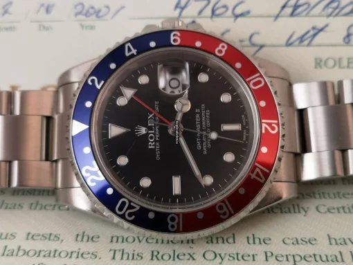 Offering Replica Rolex Gmt-master II 16710 Caliber 3185 Automatic Movement 40mm Steel Case Mens/unisex Watch