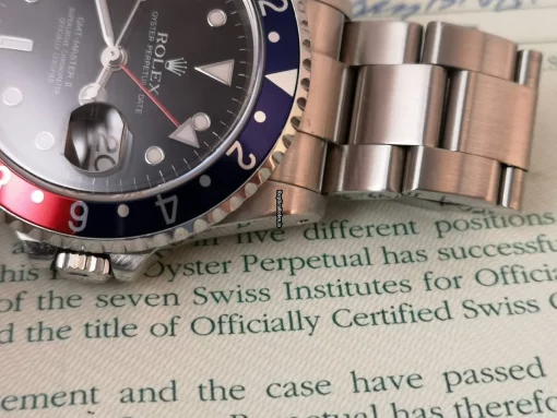 Offering Replica Rolex Gmt-master II 16710 Caliber 3185 Automatic Movement 40mm Steel Case Mens/unisex Watch - Image 15