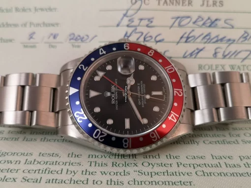Offering Replica Rolex Gmt-master II 16710 Caliber 3185 Automatic Movement 40mm Steel Case Mens/unisex Watch - Image 3