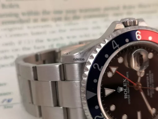 Offering Replica Rolex Gmt-master II 16710 Caliber 3185 Automatic Movement 40mm Steel Case Mens/unisex Watch - Image 8