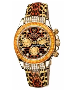 Durable Replica Rolex Daytona 116598 Caliber 4130 Automatic Movement 40mm Yellow Gold Case Mens/unisex Watch