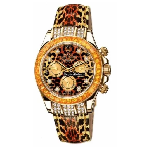 Durable Replica Rolex Daytona 116598 Caliber 4130 Automatic Movement 40mm Yellow Gold Case Mens/unisex Watch