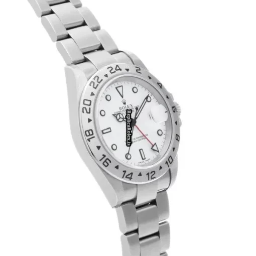 Superior Fake Rolex Explorer II 16570 Caliber 3185 Automatic Movement 40mm Steel Case Watch - Image 3