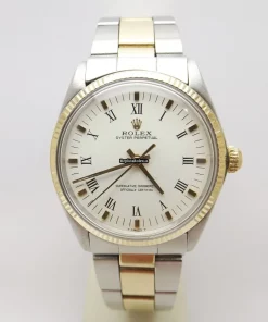 Lovely Replica Rolex Oyster Perpetual 34 1005 Caliber 1570 Automatic Movement 34mm Gold/steel Case Mens/unisex Watch
