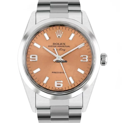 Fantastic Copy Rolex Air King Precision 14000 Automatic Movement 34mm Steel Case Mens/unisex Watch - Image 2