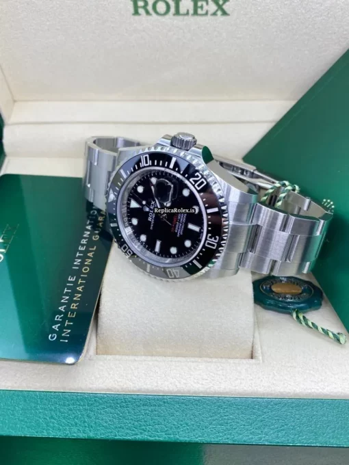 Incredible Fake Rolex Sea-dweller 126600 Caliber 3235 Automatic Movement 43mm Steel Case Mens/unisex Watch - Image 4