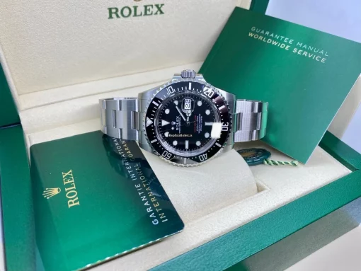 Incredible Fake Rolex Sea-dweller 126600 Caliber 3235 Automatic Movement 43mm Steel Case Mens/unisex Watch - Image 8
