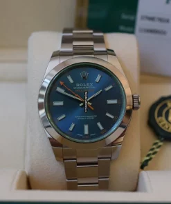 Neat Replica Rolex Milgauss 116400gv Caliber 3131 Automatic Movement 40mm Steel Case Mens/unisex Watch
