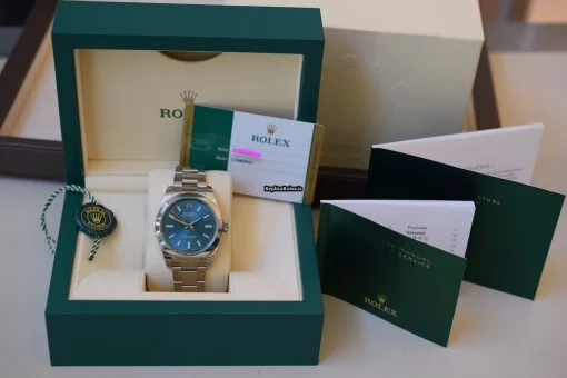 Neat Replica Rolex Milgauss 116400gv Caliber 3131 Automatic Movement 40mm Steel Case Mens/unisex Watch - Image 2