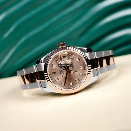 Exquisite Fake Rolex Lady-datejust 179171 Automatic Movement 26mm Steel Case Womens Watch - Image 3