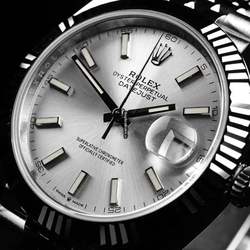 Suitable Fakes Rolex Datejust 126334 Automatic Movement 41mm Steel Case Mens/unisex Watch - Image 12
