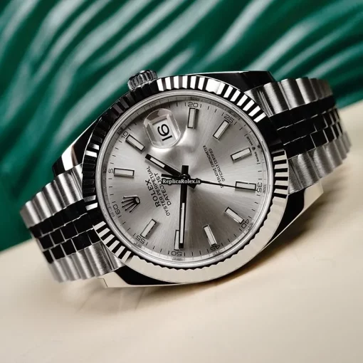 Suitable Fakes Rolex Datejust 126334 Automatic Movement 41mm Steel Case Mens/unisex Watch - Image 3