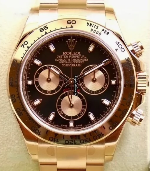 Distinctive Replica Rolex Daytona 116505 Automatic Movement 40mm Rose Gold Case Mens/unisex Watch