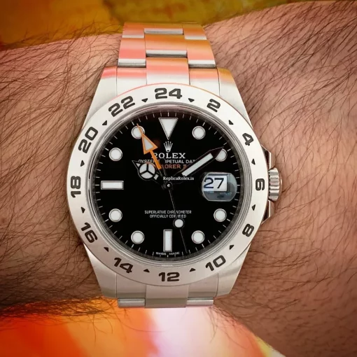 Beautiful Replica Rolex Explorer II 216570 Caliber 3187 Automatic Movement 42mm Steel Case Mens/unisex Watch