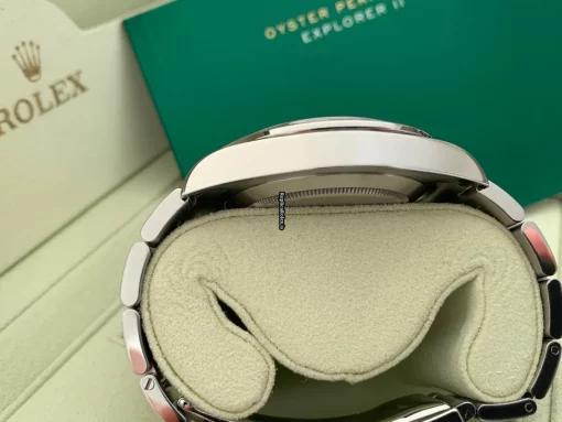 Beautiful Replica Rolex Explorer II 216570 Caliber 3187 Automatic Movement 42mm Steel Case Mens/unisex Watch - Image 10