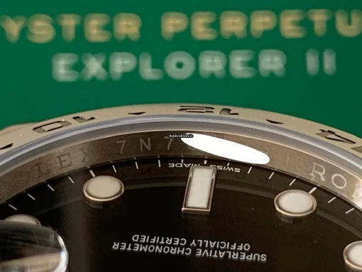 Beautiful Replica Rolex Explorer II 216570 Caliber 3187 Automatic Movement 42mm Steel Case Mens/unisex Watch - Image 12