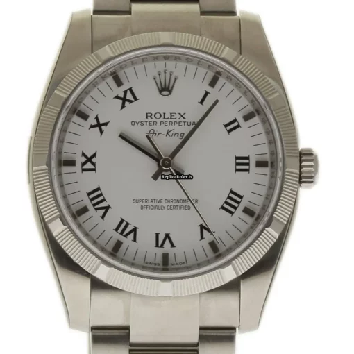 Luxury Clone Rolex Air King 114210 Automatic Movement 34mm Steel Case Womens Watch