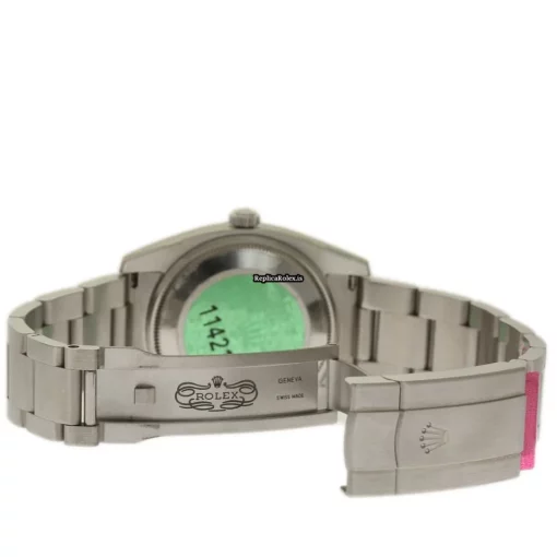 Luxury Clone Rolex Air King 114210 Automatic Movement 34mm Steel Case Womens Watch - Image 4