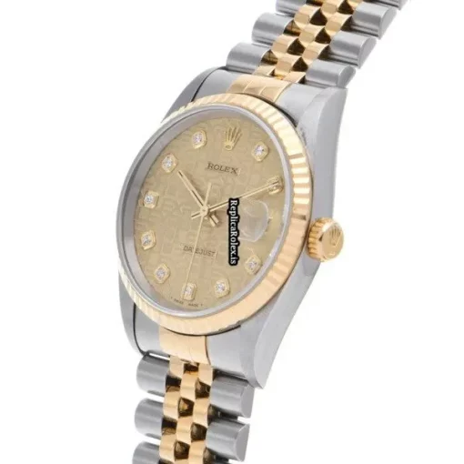 Swiss Replica Rolex Datejust 16233g Caliber 3135 Automatic Movement 36mm Steel Case Watch - Image 2