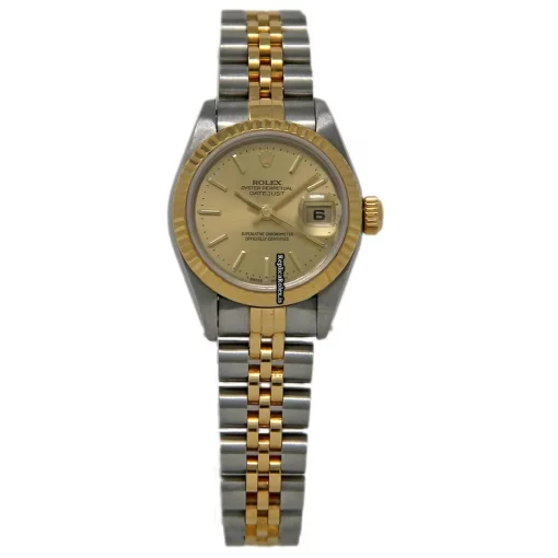 Quality Fake Rolex Lady-datejust 79173 Automatic Movement 26mm Steel Case Womens Watch - Image 2