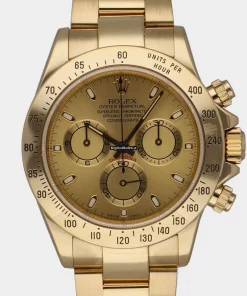 Discount Replica Rolex Daytona 116528 Caliber 4130 Automatic Movement 40mm Yellow Gold Case Mens/unisex Watch