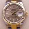 Lovely Fake Rolex Lady-datejust 279163 Automatic Movement 28mm Gold/steel Case Womens Watch