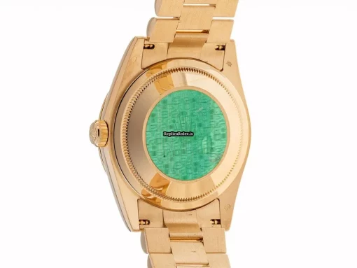 Distinctive Replica Rolex Day-date 36 118208 Caliber 3155 Automatic Movement 36mm Yellow Gold Case Mens/unisex Watch - Image 4