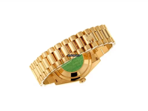 Distinctive Replica Rolex Day-date 36 118208 Caliber 3155 Automatic Movement 36mm Yellow Gold Case Mens/unisex Watch - Image 5