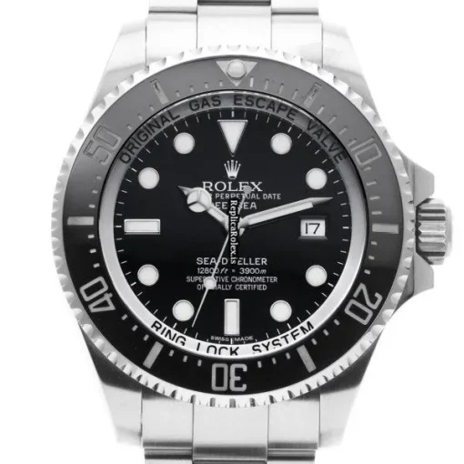 1:1 Replica Rolex Sea-dweller Deepsea 116660 Caliber 3135 Automatic Movement 44mm Steel Case Watch - Image 6