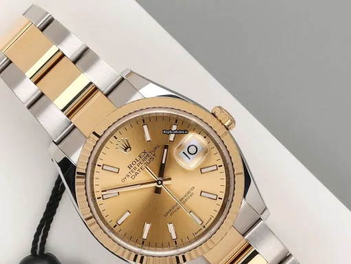 Wholesale Replica Rolex Datejust 126233 Automatic Movement 36mm Gold/steel Case Watch - Image 3