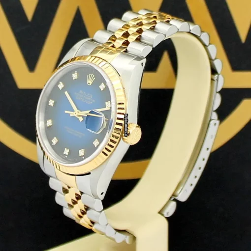 Fabulous Fakes Rolex Datejust 16233 Caliber 3135 Automatic Movement 36mm Steel Case Mens/unisex Watch - Image 7