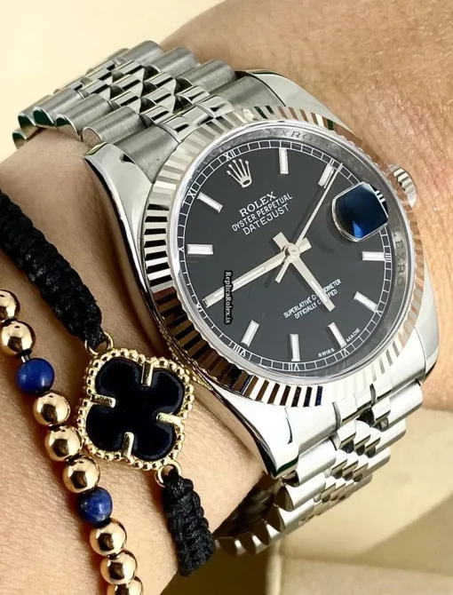 Stylish Replica Rolex Datejust 116234 Caliber 3135 Automatic Movement 36mm Steel Case Mens/unisex Watch