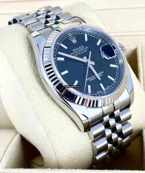 Stylish Replica Rolex Datejust 116234 Caliber 3135 Automatic Movement 36mm Steel Case Mens/unisex Watch - Image 5