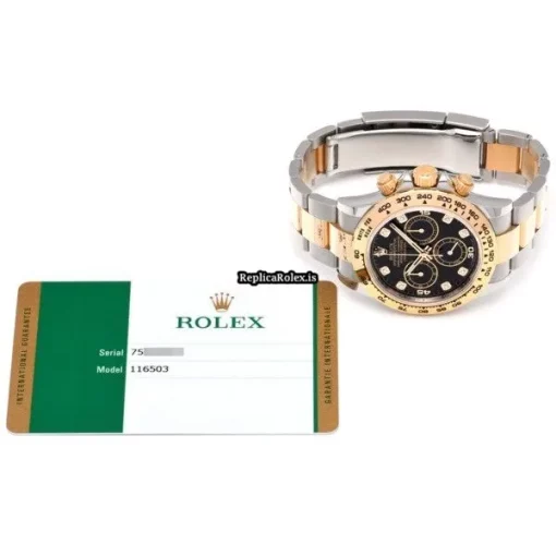 Popular Replica Rolex Daytona 116503g Caliber 4130 Automatic Movement 40mm Steel Case Watch - Image 5