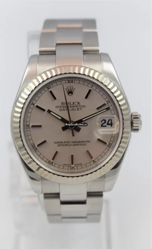 Suitable Replica Rolex Lady-datejust 178274 Caliber 2235 Automatic Movement 31mm Steel Case Womens Watch - Image 2