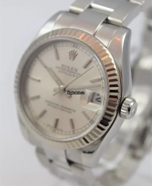 Suitable Replica Rolex Lady-datejust 178274 Caliber 2235 Automatic Movement 31mm Steel Case Womens Watch - Image 3