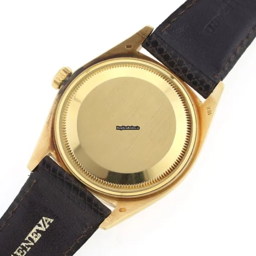 High Quality Replica Rolex Datejust 16018 Automatic Movement 36mm Yellow Gold Case Watch - Image 3
