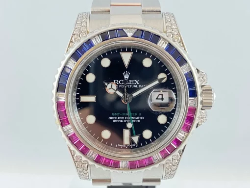Best Replica Rolex Gmt-master II 116710ln Caliber 3186 Automatic Movement 40mm Steel Case Mens/unisex Watch